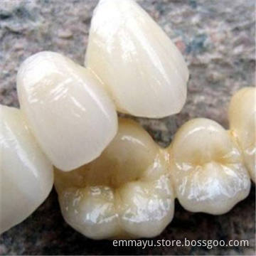Pure Titanium ceramic teeth